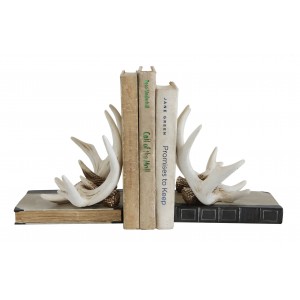Union Rustic Resin Antler Bookends UNRS6629